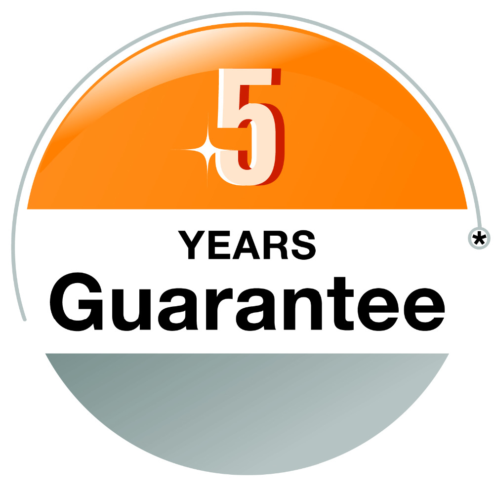 Hormann Garage Motors come with a 5 year guarantee!